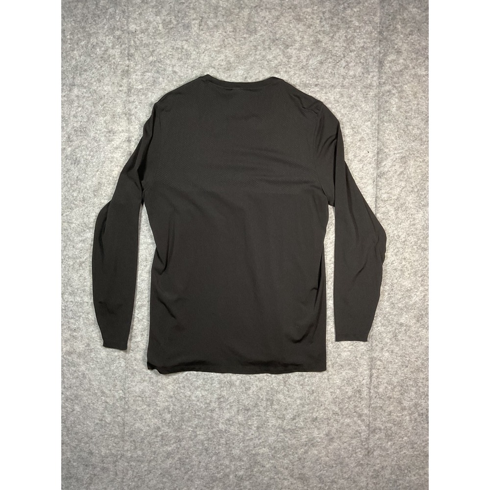 Gymshark Mens Black Long Sleeve Athletic Performance Training Top Size L - Picture 3 of 3